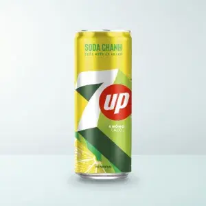 Nước Uống Có Gaz 7UP Soda Chanh Bổ Sung Vitamin C Lon 320 ml