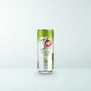 Nước Uống Có Gaz 7UP Ít Calo Bổ Sung Chất Xơ Lon 320 ml