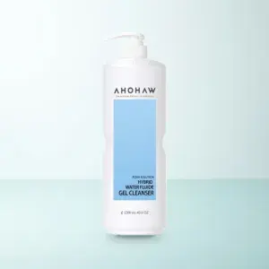 Bao bì Gel Rửa Mặt Cấp Ẩm Dịu Nhẹ Ahohwa Hybrid Water Fluide Gel Cleanser (1000 ml) chính hãng