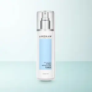 Bao bì Nước Hoa Hồng Cấp Ẩm Cân Bằng Da Ahohwa Hybrid Water Fluide Toner (140 ml) chính hãng