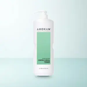 Bao bì Nước Hoa Hồng Kiểm Soát Dầu Cho Da Dầu Mụn Ahohwa Control Clinical Toner (1000 ml) chính hãng