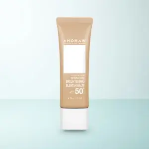 Bao bì Kem Trang Điểm Che Khuyết Điểm Chống Nắng Ahohwa Inten-Cure Brightening Blemish Balm SPF 50+ PA+++ (50 g) chính hãng