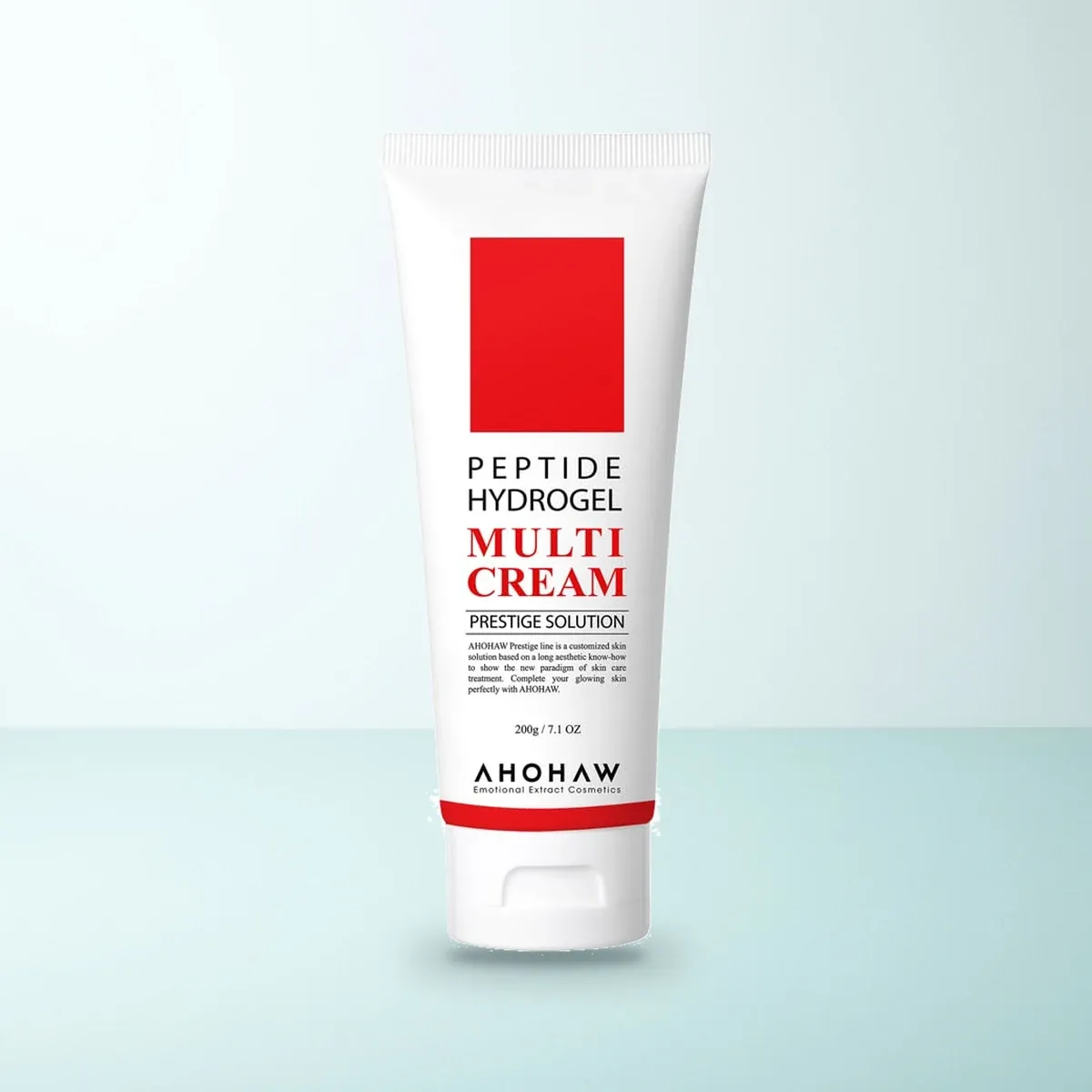 Bao bì Kem Dưỡng Ẩm Đa Năng Peptide Ahohwa Peptide Hydrogel Multi Cream (200 g) chính hãng Bao bì Kem Dưỡng Ẩm Đa Năng Peptide Ahohwa Peptide Hydrogel Multi Cream (200 g) chính hãng