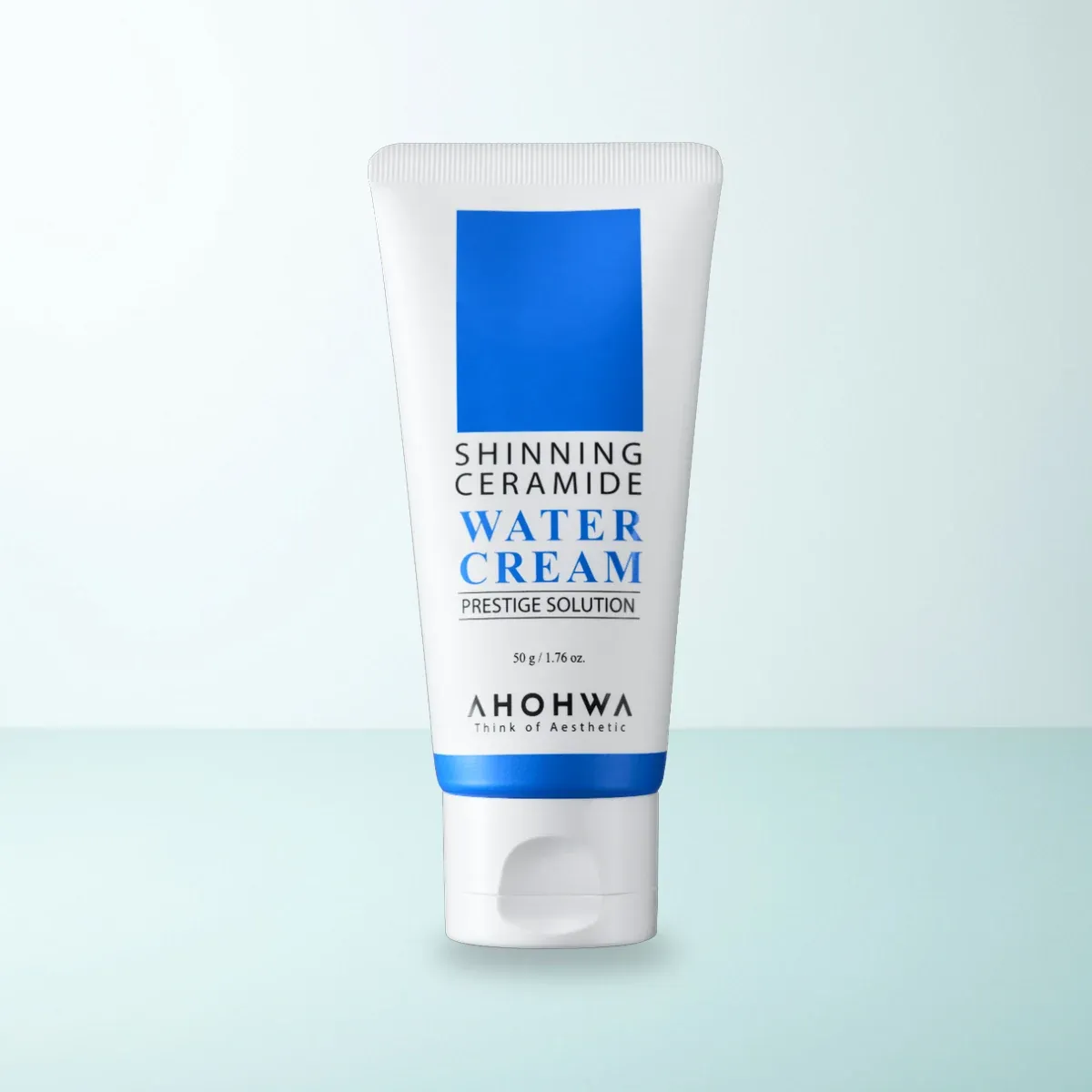 Bao bì Kem Dưỡng Cấp Nước Căng Bóng Da Ahohwa Shining Ceramide Water Cream (50 g) chính hãng Bao bì Kem Dưỡng Cấp Nước Căng Bóng Da Ahohwa Shining Ceramide Water Cream (50 g) chính hãng