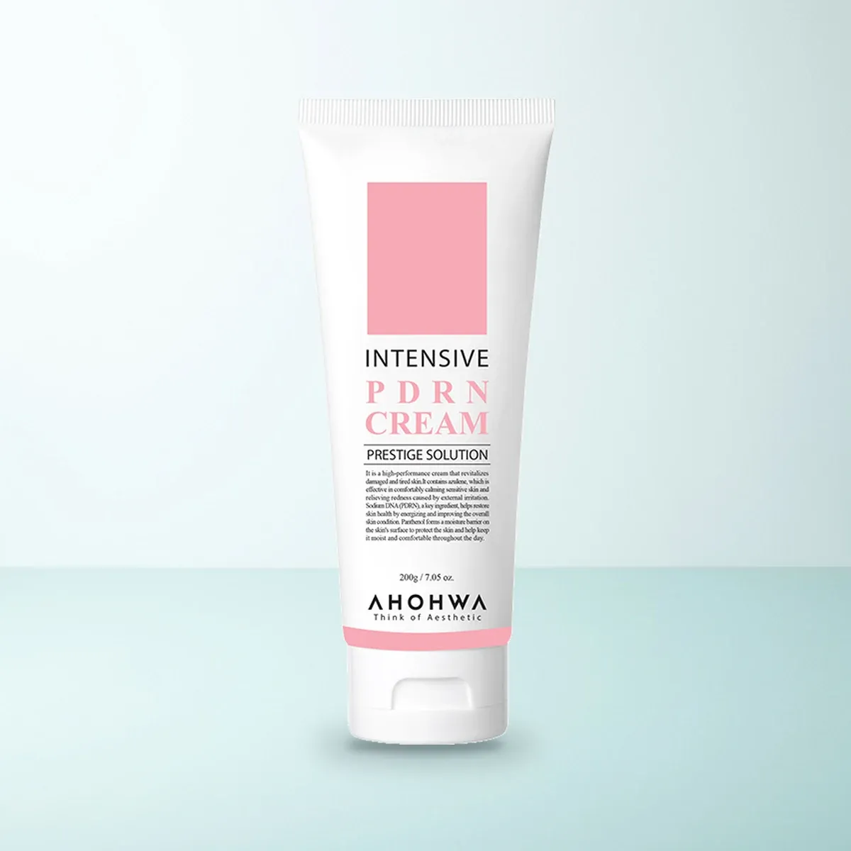 Bao bì Kem Dưỡng Phục Hồi Trẻ Hóa Da Ahohwa Intensive PDRN Cream Prestige Solution (200 g) chính hãng Bao bì Kem Dưỡng Phục Hồi Trẻ Hóa Da Ahohwa Intensive PDRN Cream Prestige Solution (200 g) chính hãng