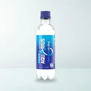 Thực Phẩm Bổ Sung: Nước Uống Vận Động Aquarius Chai Nhựa PET 390 ml — Ảnh sản phẩm chính hãng