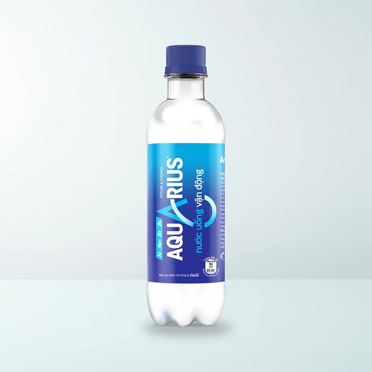 Thực Phẩm Bổ Sung: Nước Uống Vận Động Aquarius Chai Nhựa PET 390 ml — Ảnh sản phẩm chính hãng Thực Phẩm Bổ Sung: Nước Uống Vận Động Aquarius Chai Nhựa PET 390 ml — Ảnh sản phẩm chính hãng