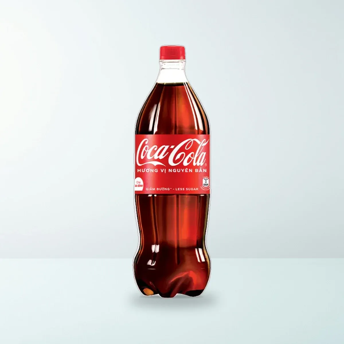 Nước Giải Khát Coca-Cola Vị Nguyên Bản Chai Nhựa PET 1,5 L — Ảnh chụp bao bì sản phẩm thực tế Nước Giải Khát Coca-Cola Vị Nguyên Bản Chai Nhựa PET 1,5 L — Ảnh chụp bao bì sản phẩm thực tế