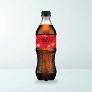 Nước Giải Khát Coca-Cola Không Đường (Zero Sugar) Chai Nhựa PET 390 ml — Ảnh chụp bao bì sản phẩm thực tế