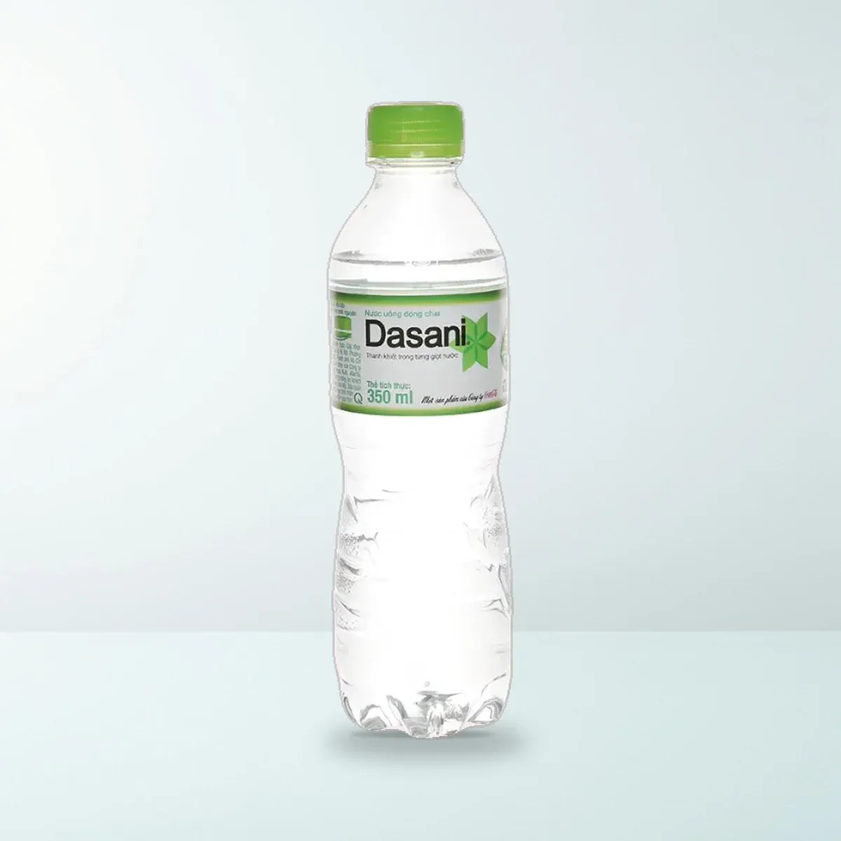 Nước Uống Đóng Chai Dasani Chai Nhựa PET 350 ml — Ảnh chụp bao bì sản phẩm thực tế Nước Uống Đóng Chai Dasani Chai Nhựa PET 350 ml — Ảnh chụp bao bì sản phẩm thực tế