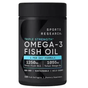 Dầu Cá Omega 3 Cao Cấp SR Triple Strength 150 Viên - Bảo Vệ Tim Mạch, Tăng Cường Dinh Dưỡng, Chất Lượng Mỹ