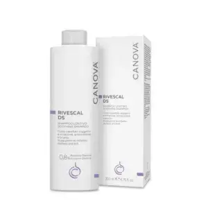 Dầu Gội Canova Rivescal DS 200mL - Hỗ Trợ Giảm Ngứa, Nấm Da Đầu, An Toàn Cho Da Nhạy Cảm, Chống Gàu, Dưỡng Ẩm Da Đầu