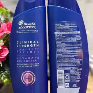 Dầu Gội Head & Shoulders Clinical Strength 400ml - Ngăn Gàu và Nấm, Chăm Sóc Tóc Khỏe Mạnh, Hàng Nhập Mỹ
