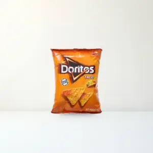 Bao bì mặt trước Snack Bắp Doritos Vị Taco Gói 65 g chính hãng Doritos
