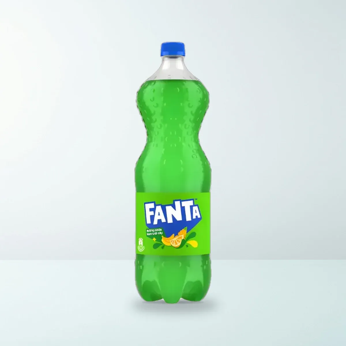 Nước Giải Khát Fanta Hương Soda Kem Trái Cây Chai Nhựa PET 1,5 L — Ảnh chụp bao bì sản phẩm thực tế Nước Giải Khát Fanta Hương Soda Kem Trái Cây Chai Nhựa PET 1,5 L — Ảnh chụp bao bì sản phẩm thực tế