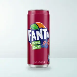 Nước Giải Khát Fanta Hương Xá Xị Lon 320 ml — Ảnh sản phẩm chính hãng