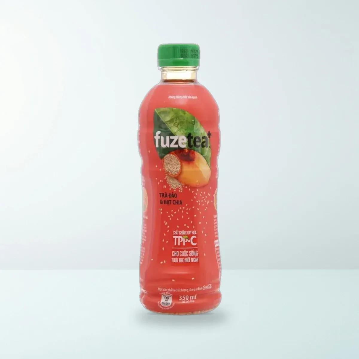 Thực Phẩm Bổ Sung: Trà Đào Và Hạt Chia Fuze Tea Chai Nhựa PET 350 ml Thực Phẩm Bổ Sung: Trà Đào Và Hạt Chia Fuze Tea Chai Nhựa PET 350 ml