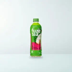Nước Giải Khát: Trà Vải Mật Ong Hoa Nhài Fuze Tea Chai Nhựa PET 450 ml — Ảnh chụp bao bì sản phẩm thực tế (giữ nguyên độ phân giải gốc)