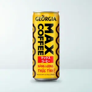 Cà Phê Sữa Uống Liền Georgia Max Coffee Lon 180 ml — Ảnh sản phẩm chính hãng (giữ nguyên độ phân giải gốc)