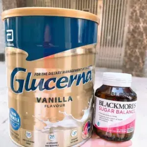Glucerna 850g + Blackmores Sugar Balance 90 viên - Combo Chuyên Biệt Dành cho Người Tiểu Đường - Hỗ Trợ Ổn Định Đường Huyết - S/P Chuẩn Úc