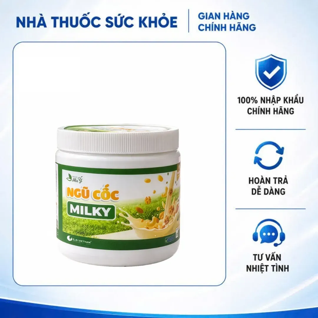 (Hàng chính hãng) Ngũ Cốc Milky Như Ý Hộp 250g - Hỗ Trợ Tăng Chất Lượng Sữa Mẹ (Hàng chính hãng) Ngũ Cốc Milky Như Ý Hộp 250g - Hỗ Trợ Tăng Chất Lượng Sữa Mẹ