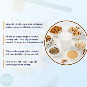 (Hàng chính hãng) Ngũ Cốc Milky Như Ý Hộp 250g - Hỗ Trợ Tăng Chất Lượng Sữa Mẹ