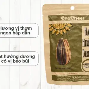 Hạt hướng dương nguyên vị Chacheer gói 130g