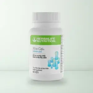 Lọ Thực Phẩm Bảo Vệ Sức Khỏe Herbalife Xtra-Cal Advanced 90 viên màu trắng