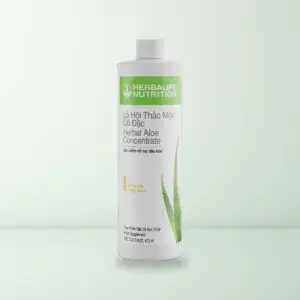 Chai Thực Phẩm Bảo Vệ Sức Khỏe Lô Hội Thảo Mộc Cô Đặc Herbalife Hương Xoài 473ml