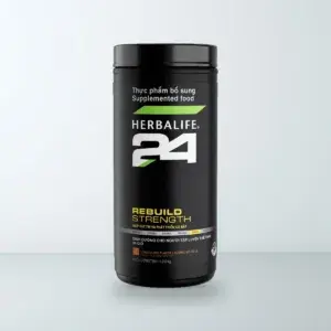 Hộp Thực Phẩm Bổ Sung Herbalife 24 Rebuild Strength Hương Sô cô la 1,010kg màu đen nhám