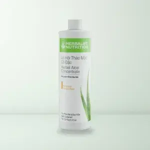 Chai Thực Phẩm Bảo Vệ Sức Khỏe Lô Hội Thảo Mộc Cô Đặc Herbalife Hương Quýt 473ml
