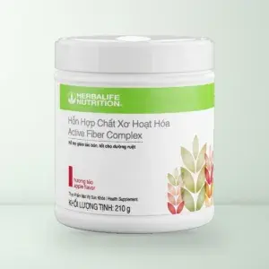 Hộp Thực Phẩm Bảo Vệ Sức Khỏe Hỗn Hợp Chất Xơ Hoạt Hóa Herbalife Hương Táo 210g