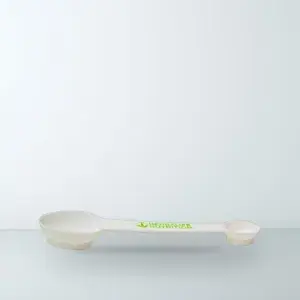 Muỗng đo lường Herbalife Nutrition bằng nhựa màu trắng thiết kế hai đầu đong