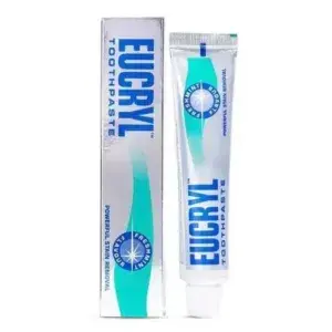 Kem Đánh Răng Bạc Hà Tẩy Trắng Răng Eucryl 62g - Chăm Sóc Răng Miệng, Làm Trắng, Ngăn Mùi Hôi, Bảo Vệ Men Răng
