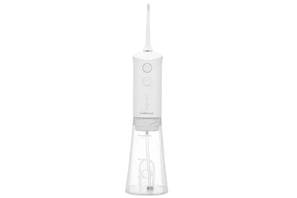 May tam nuoc cam tay Lock&Lock ENR164WHT Máy tăm nước cầm tay Lock&Lock ENR164WHT