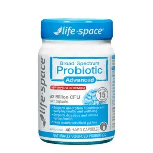 Men Vi Sinh Life Space Broad Spectrum Probiotic 40 Viên – 32 Tỷ Lợi Khuẩn Úc