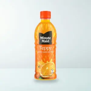 Thực Phẩm Bổ Sung: Nước Cam Có Tép Minute Maid Teppy Chai Nhựa PET 327 ml — Ảnh sản phẩm chính hãng