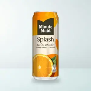 Thực Phẩm Bổ Sung: Nước Cam Ép Minute Maid Splash Lon 320 ml