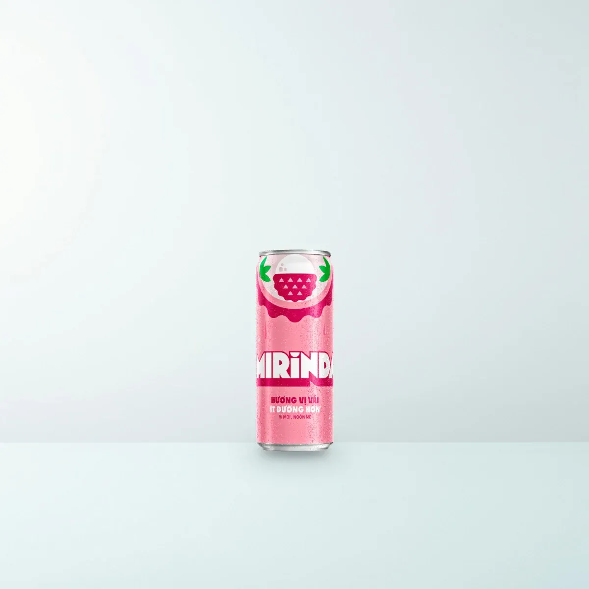 Nước Uống Có Gaz Mirinda Hương Vị Vải Lon 320 ml Nước Uống Có Gaz Mirinda Hương Vị Vải Lon 320 ml