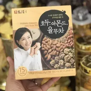 Ngũ Cốc Óc Chó Hạnh Nhân Damtuh Hàn Quốc - Hộp 15 Gói, Dinh Dưỡng Cao Cấp, Ăn Kiêng Lành Mạnh, Bổ Sung Năng Lượng Hàng Ngày