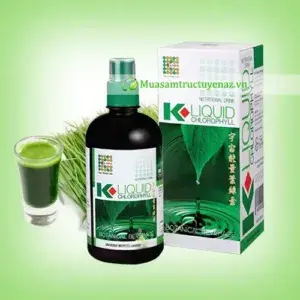 Nước Diệp Lục Klink - K-Liquid Chlorophyll - chống táo bón, thanh lọc và giải độc cơ thể