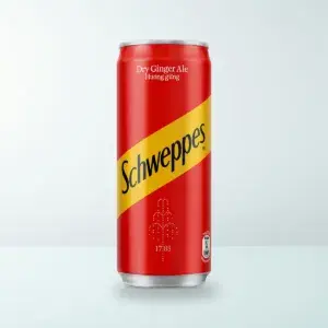 Nước Giải Khát Schweppes Dry Ginger Ale Hương Gừng Lon 320 ml — Ảnh sản phẩm chính hãng