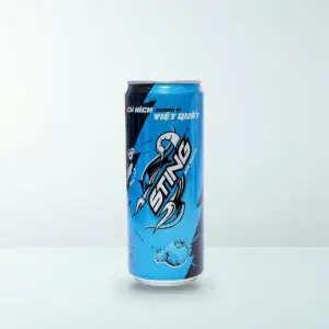 Thực Phẩm Bổ Sung: Nước Tăng Lực Sting Cú Hích Hương Vị Việt Quất (Lon 320 ml)