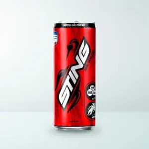 Thực Phẩm Bổ Sung: Nước Tăng Lực Sting Hương Dâu Tây Đỏ (Lon 320 ml)