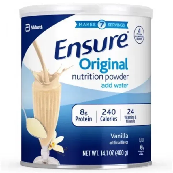 Sữa Bột Dinh Dưỡng Ensure Original 400gr Hương Vani - Bổ Sung Vitamin và Khoáng Chất cho Người Già và Trẻ Em Suy Dinh Dưỡng Sữa Bột Dinh Dưỡng Ensure Original 400gr Hương Vani - Bổ Sung Vitamin và Khoáng Chất cho Người Già và Trẻ Em Suy Dinh Dưỡng