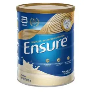 Sữa Bột Ensure Hương Vani 850g - Dinh Dưỡng Toàn Diện, Giàu Vitamin và Khoáng Chất Nhập Khẩu Úc