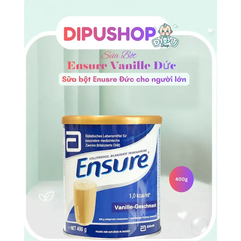 Sữa ens Đức ENSURE VANILLE Sữa ens Đức ENSURE VANILLE
