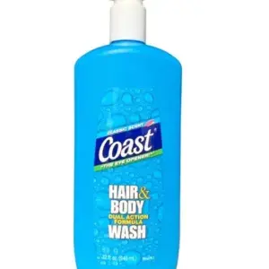 Sữa Tắm-Gội Coast Hair & Body Wash 946ml Hương Biển Thái Bình Dương - Sản Phẩm 2 Trong 1 Chính Hãng Mỹ