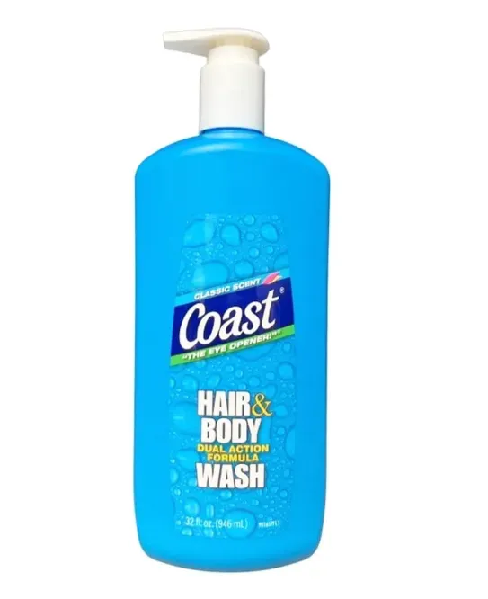 Sữa Tắm-Gội Coast Hair & Body Wash 946ml Hương Biển Thái Bình Dương - Sản Phẩm 2 Trong 1 Chính Hãng Mỹ Sữa Tắm-Gội Coast Hair & Body Wash 946ml Hương Biển Thái Bình Dương - Sản Phẩm 2 Trong 1 Chính Hãng Mỹ