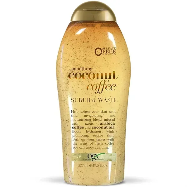 Sữa Tắm Tẩy Tế Bào Chết OGX Coconut Coffee 577ml - Dưỡng Ẩm & Làm Sáng Da, Hương Cà Phê Năng Lượng, Mỹ Sữa Tắm Tẩy Tế Bào Chết OGX Coconut Coffee 577ml - Dưỡng Ẩm & Làm Sáng Da, Hương Cà Phê Năng Lượng, Mỹ